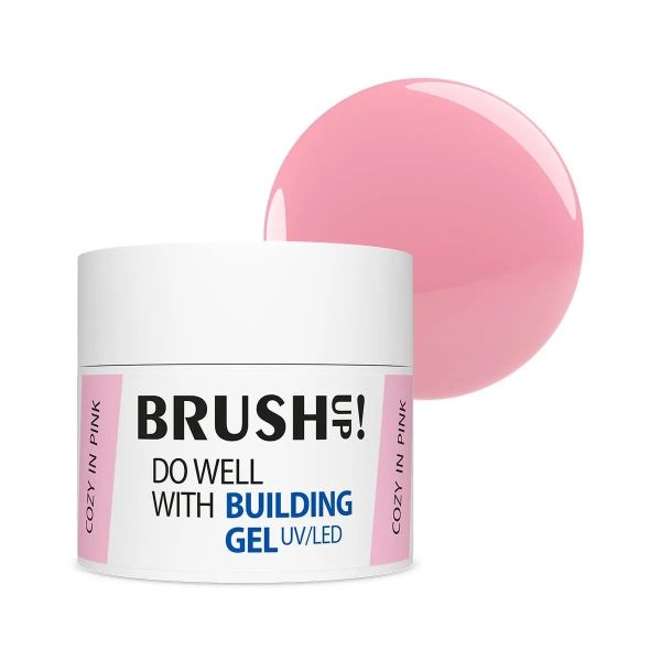 Brushup! do well with building gel żel budujący do paznokci cozy in pink 12g