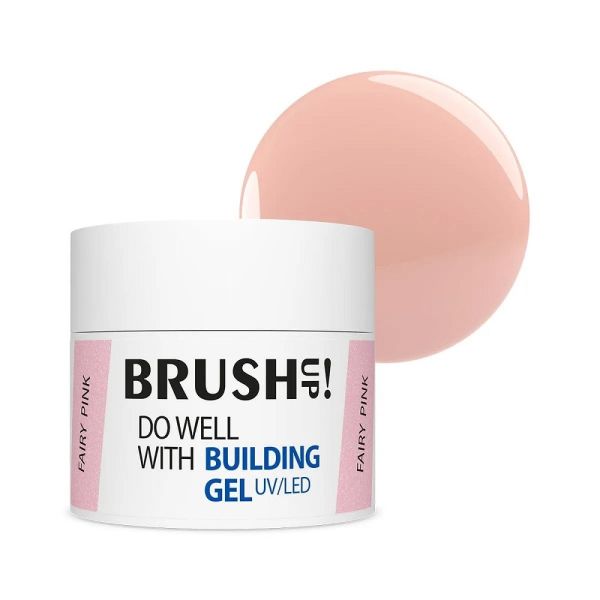 Brushup! do well with building gel żel budujący do paznokci fairy pink 12g