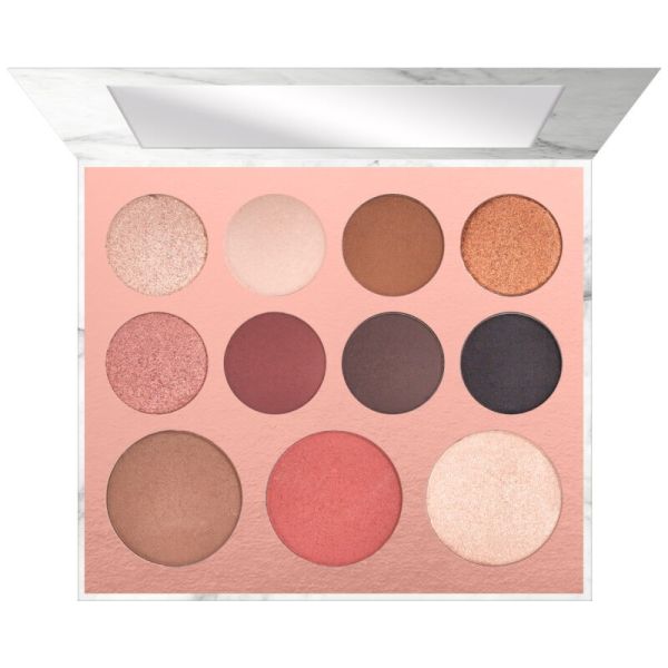 Brushup! makeup palette multifunkcyjna paleta do makijażu oczu i twarzy 02 sun chaser 18.5g