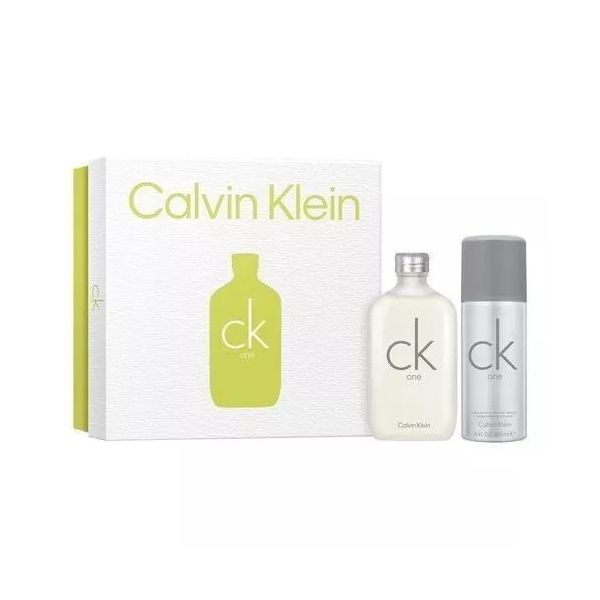 Calvin klein ck one zestaw woda toaletowa spray 100ml + dezodorant spray 150ml