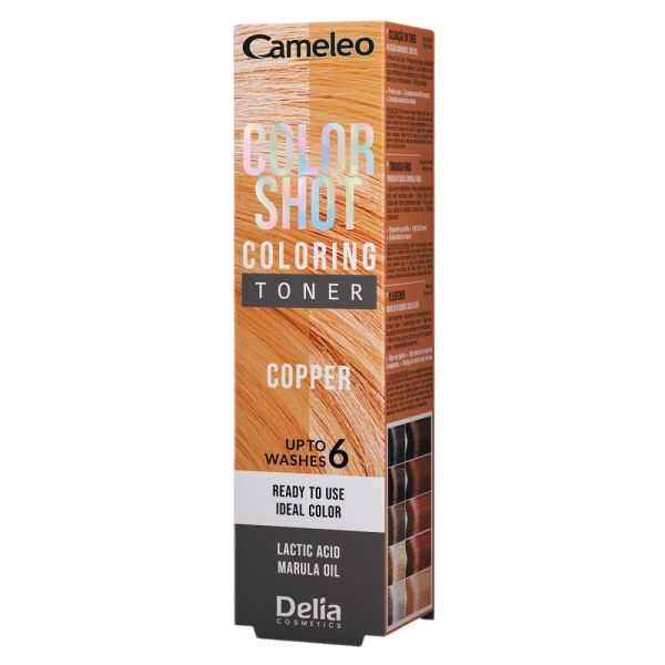 Cameleo color shot toner do włosów copper 60ml