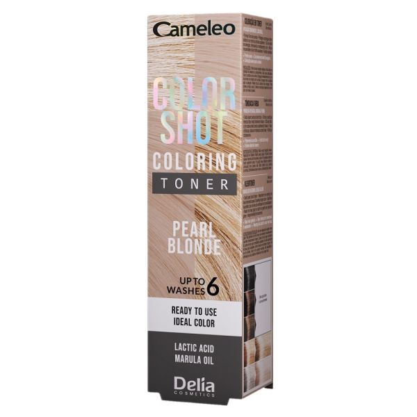 Cameleo color shot toner do włosów pearl blonde 60ml