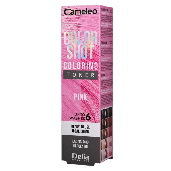 Cameleo color shot toner do włosów pink 60ml