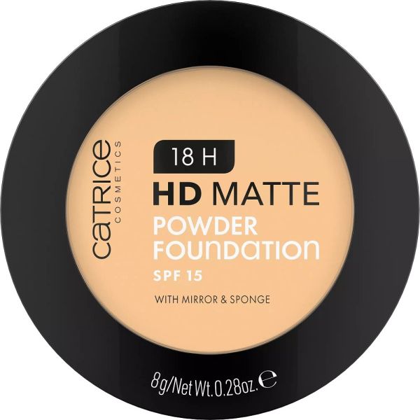 Catrice 18h hd matte powder foundation matujący podkład w pudrze 030w 8g