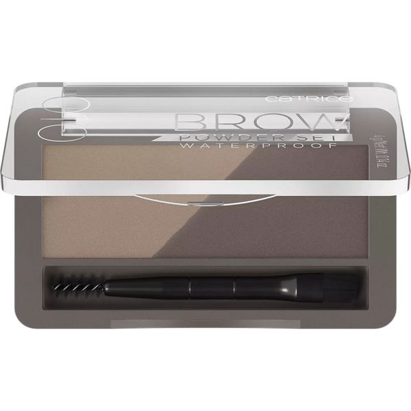 Catrice brow powder set wodoodporny zestaw do brwi w pudrze 010 ash blond 4g