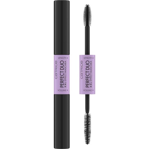 Catrice perfect duo xxl effect tusz do rzęs 2w1 010 black 8ml