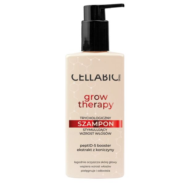 Cellabic tricho grow therapy trychologiczny szampon stymulujący wzrost włosów 300ml