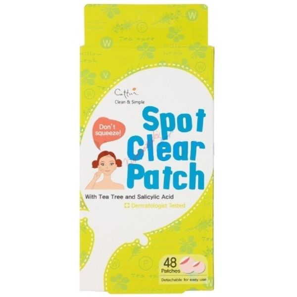 Cettua spot clear patch 48 plaster samoprzylepny na wypryski 48 sztuk