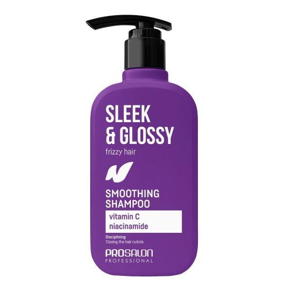 Chantal sleek & glossy wygładzający szampon do włosów 375ml