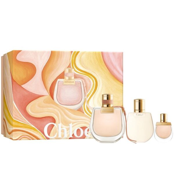 Chloe nomade zestaw woda perfumowana spray 75ml + balsam do ciała 100ml + woda perfumowana 5ml