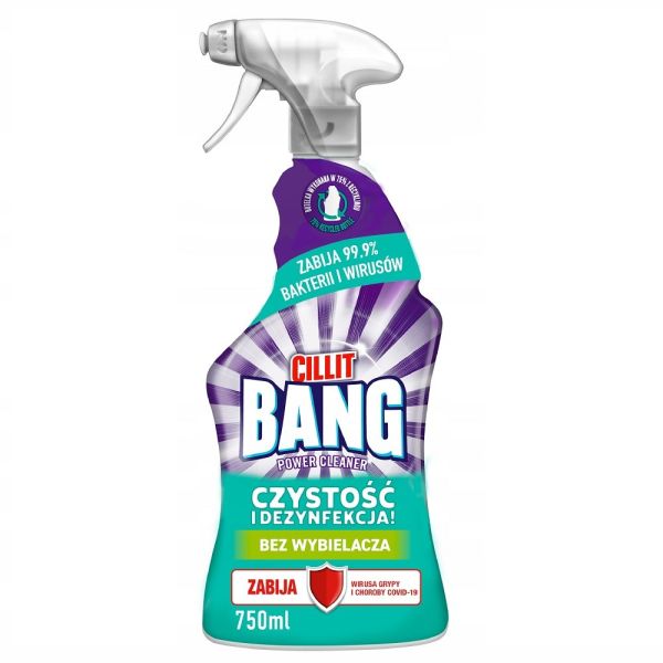 Cillit bang czystość i dezynfekcja spray do dezynfekcji powierzchni 750ml