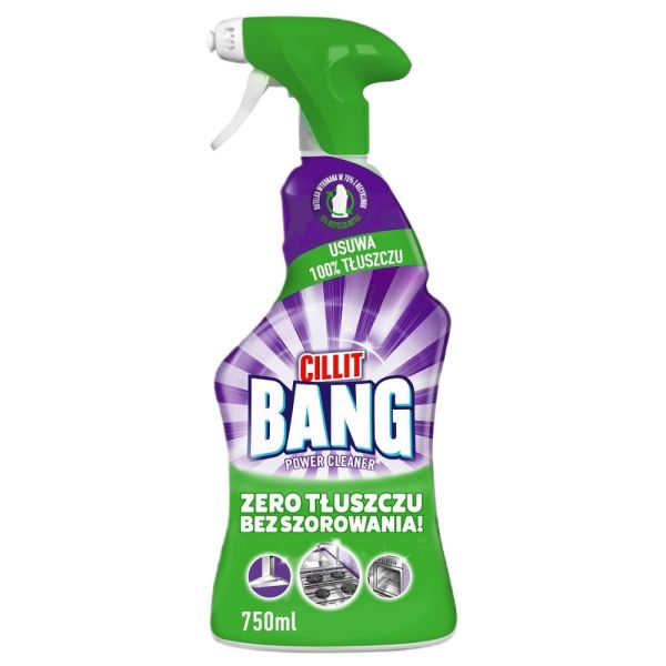 Cillit bang zero tłuszczu bez szorowania środek czyszczący w sprayu 750ml