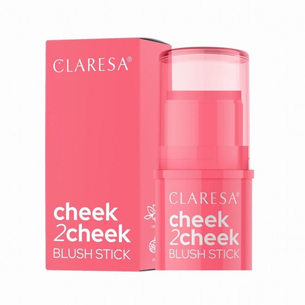 Claresa cheek 2 cheek róż w sztyfcie 02 neon coral 5.5g