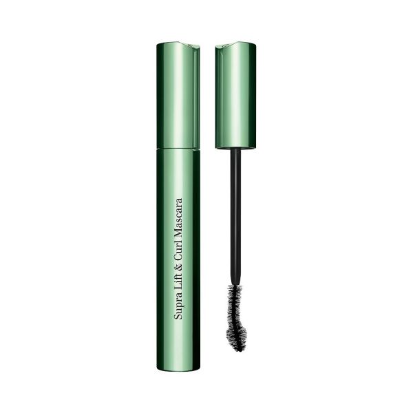 Clarins supra lift&curl mascara wodoodporny tusz wydłużający rzęsy 01 black 8ml