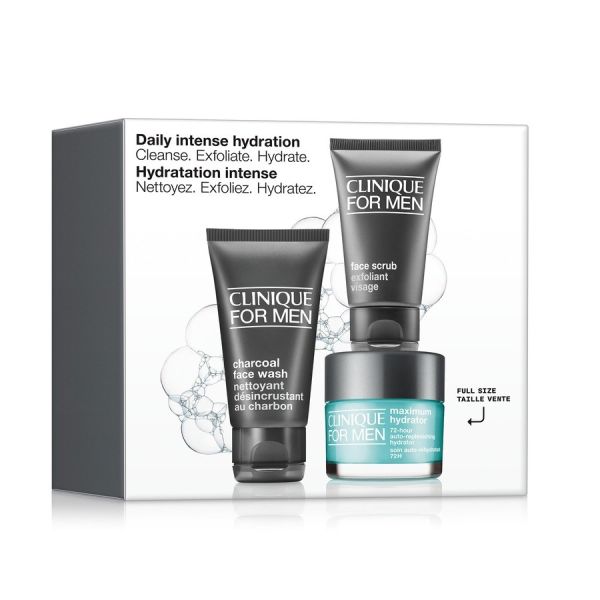 Clinique daily intense hydration zestaw kosmetyków dla mężczyzn