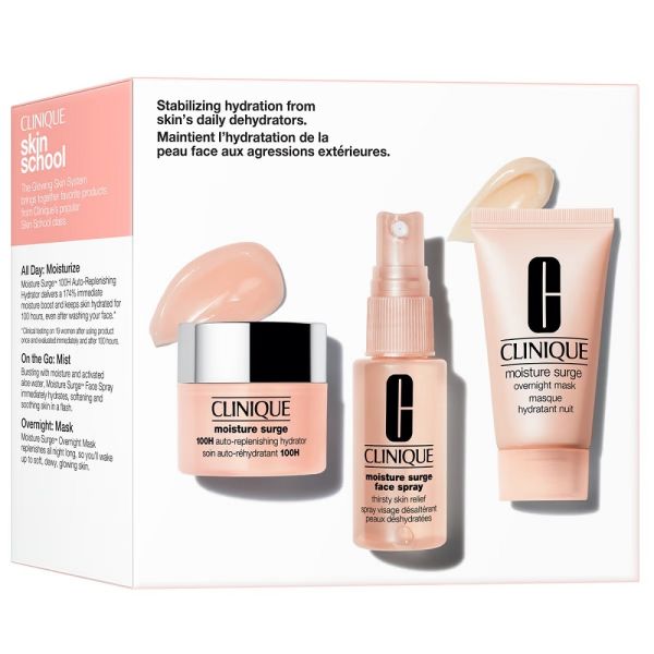 Clinique moisture surge hydration zestaw kosmetyków