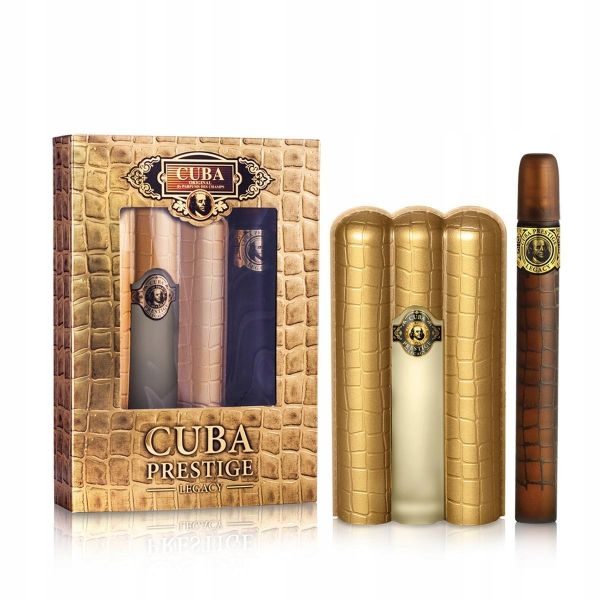 Cuba original cuba prestige legacy zestaw woda toaletowa spray 90ml + woda toaletowa spray 35ml