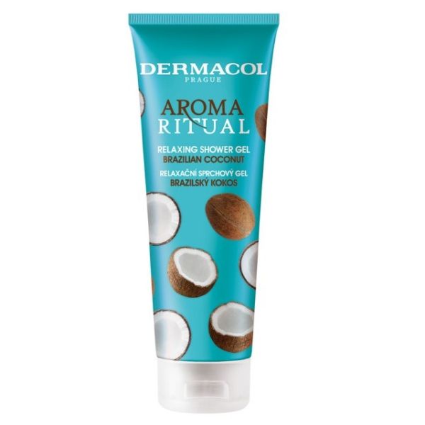 Dermacol aroma ritual relaxing shower gel żel pod prysznic brazilian coconut 250ml