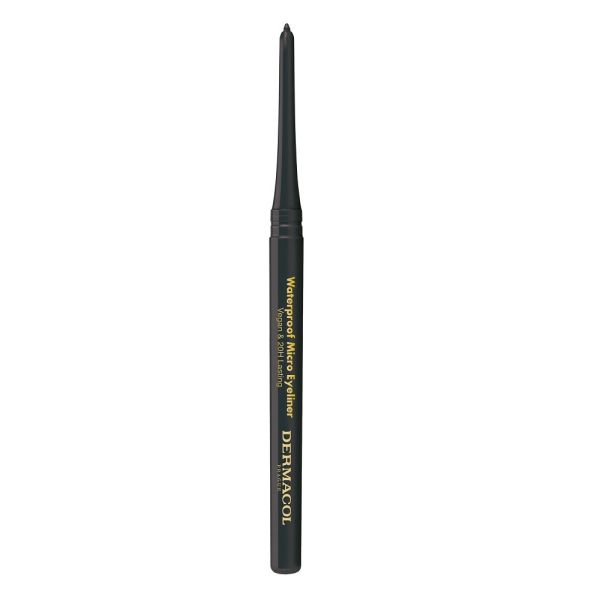 Dermacol waterproof micro wodoodporny eyeliner 01 0.35g