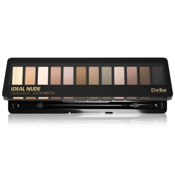 Delia color master ideal nude paleta cieni do powiek 02