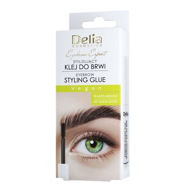 Delia eyebrow expert stylizujący klej do brwi transparentny 5g