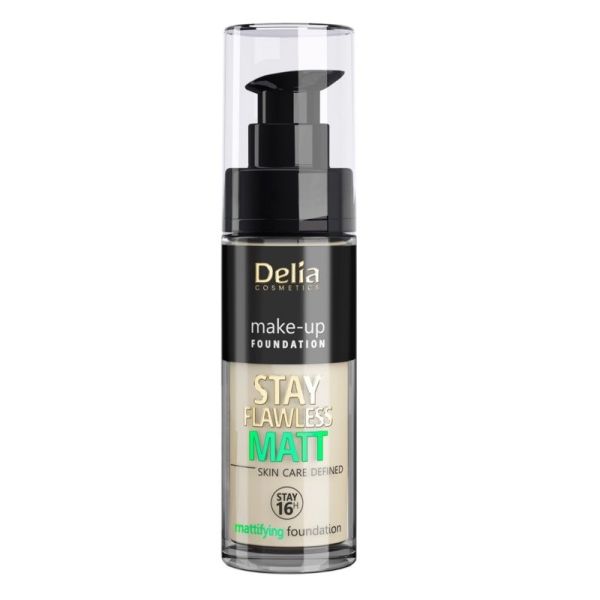 Delia stay flawless matt podkład matujący 401 30ml