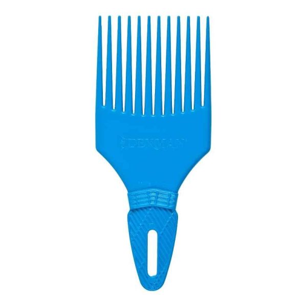 Denman d17 curl volumizer grzebień afro pick do podbijania skrętu blue