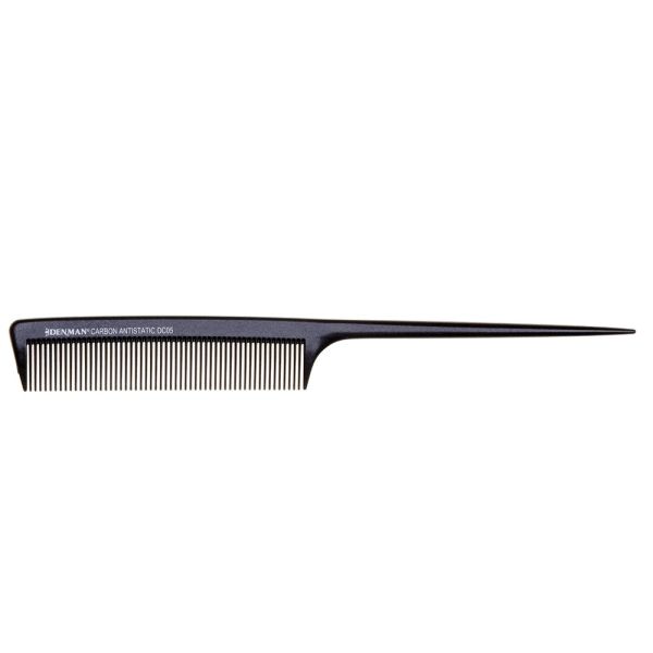 Denman dc05 carbon tail comb grzebień do włosów