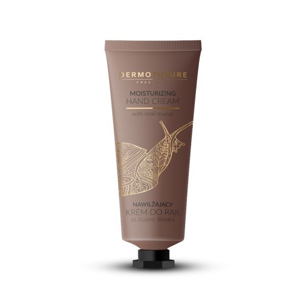 Dermofuture moisturizing hand cream nawilżający krem do rąk ze śluzem ślimaka 50ml