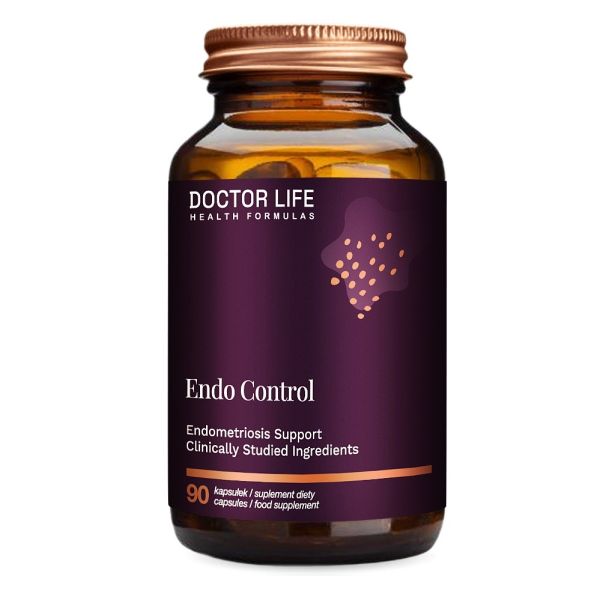 Doctor life endo control suplement diety wspomagający leczenie endometriozy 90 kapsułek