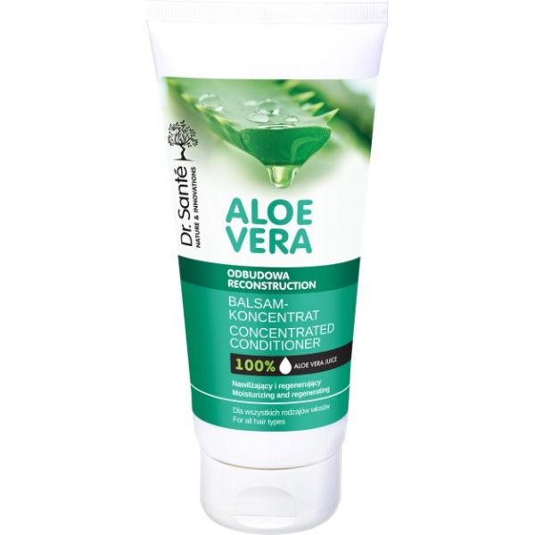 Dr. sante aloe vera balm balsam odbudowujący do wszystkich rodzajów włosów 200ml