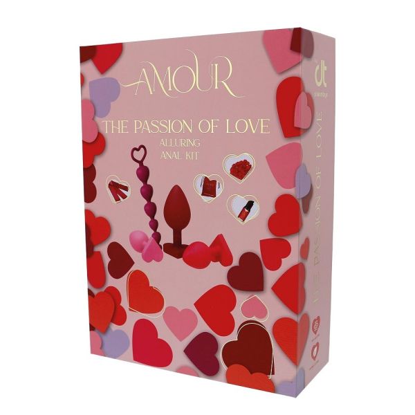 Dream toys amour the passion of love alluring anal kit zestaw zabawek do treningu analnego