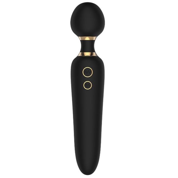 Dream toys elite dual wand vbrator podwójny wibrator typu różdżka black