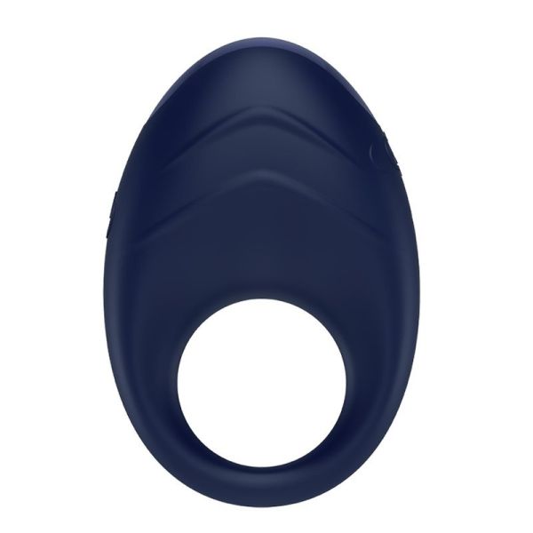 Dream toys glam vibrating cockring wibrujący pierścień na penisa blue