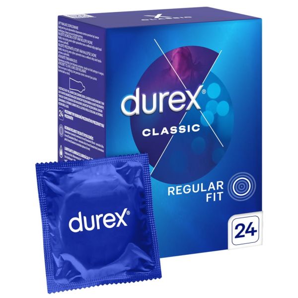 Durex classic prezerwatywy klasyczne 24szt