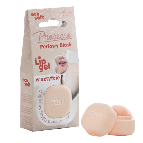 Ecosoft lip gel mega nawilżający żel do ust prosecco 6.2g