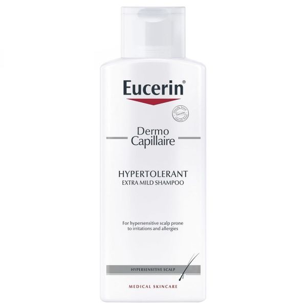 Eucerin dermocapillaire hypertolerant łagodzący szampon do włosów 250ml