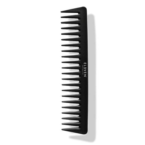 Eleven australia carbon fiber comb grzebień do włosów z włókna węglowego black