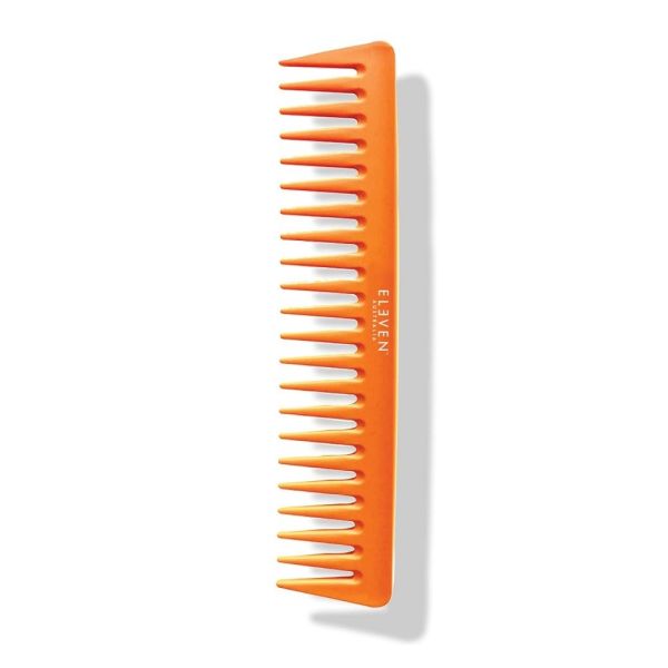 Eleven australia carbon fiber comb grzebień do włosów z włókna węglowego neon orange