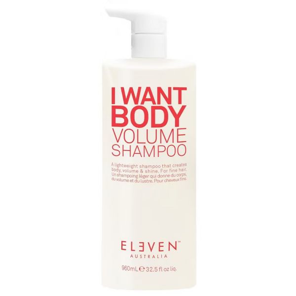 Eleven australia i want body volume shampoo szampon do włosów dodający objętości 960ml