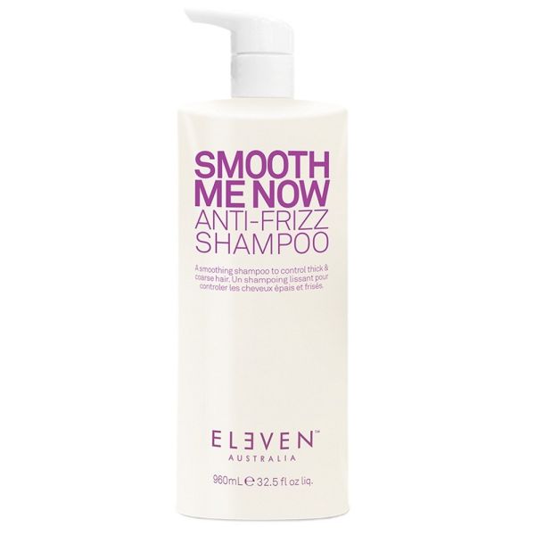 Eleven australia smooth me now anti-frizz shampoo wygładzający szampon przeciw puszeniu się włosów 960ml