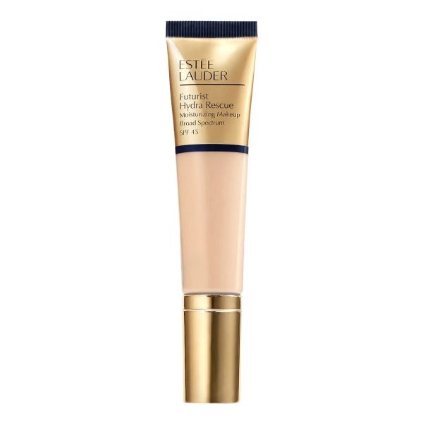 Estee lauder futurist hydra rescue moisturizing makeup spf45 długotrwały kryjący rozświetlający podkład do twarzy 2n1 desert beige 35ml