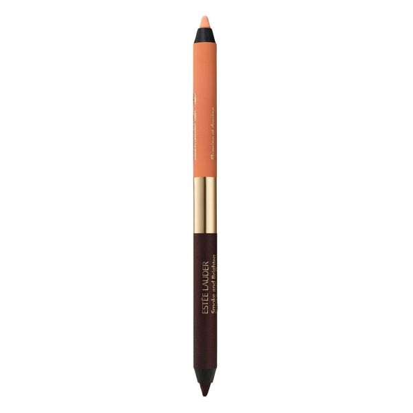 Estee lauder smoke and brighten kajal eyeliner duo kremowa kredka do oczu 2w1 bordeaux/ivory 0.5g