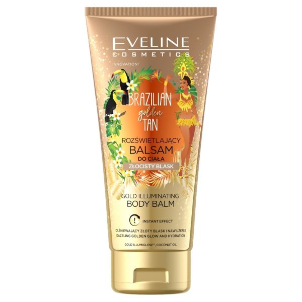 Eveline cosmetics brazilian body rozświetlający balsam do ciała 150ml