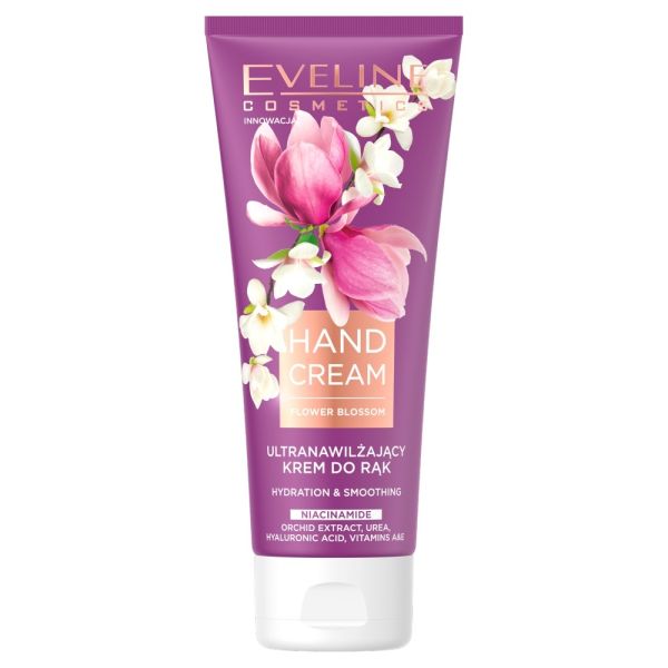 Eveline cosmetics flower blossom ultranawilżający krem do rąk 75ml