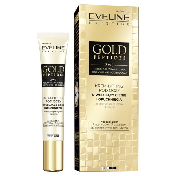 Eveline cosmetics gold peptides krem-lifting pod oczy 20ml