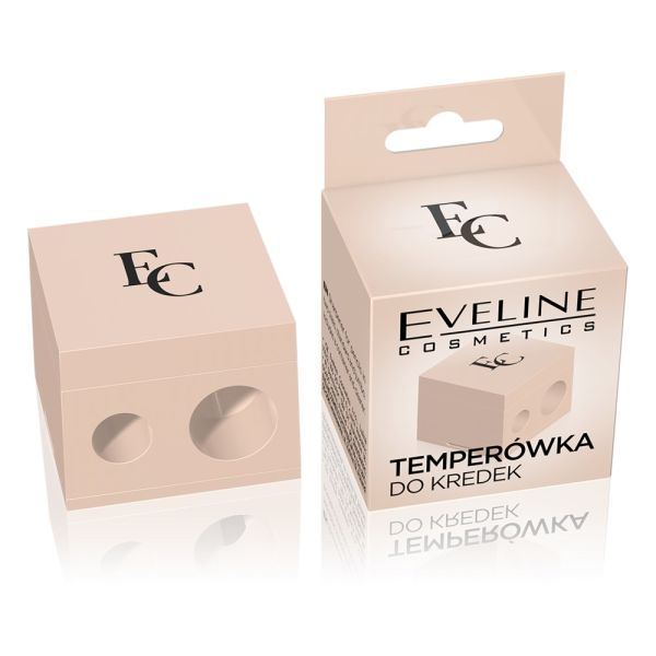 Eveline cosmetics podwójna temperówka do ostrzenia kredek