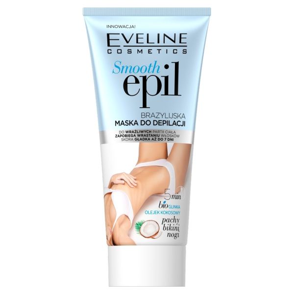 Eveline cosmetics smooth epil brazylijska maska do depilacji 175ml