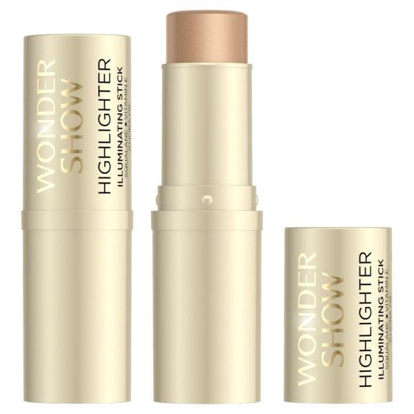 Eveline cosmetics wonder show rozświetlacz w sztyfcie 02 golden hour 8g