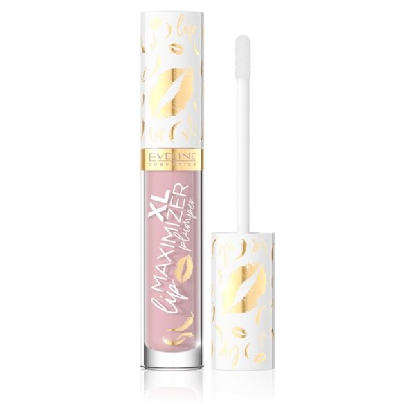 Eveline cosmetics xl lip maximizer plumper gloss błyszczyk powiększający usta 02 bora bora 4.5ml